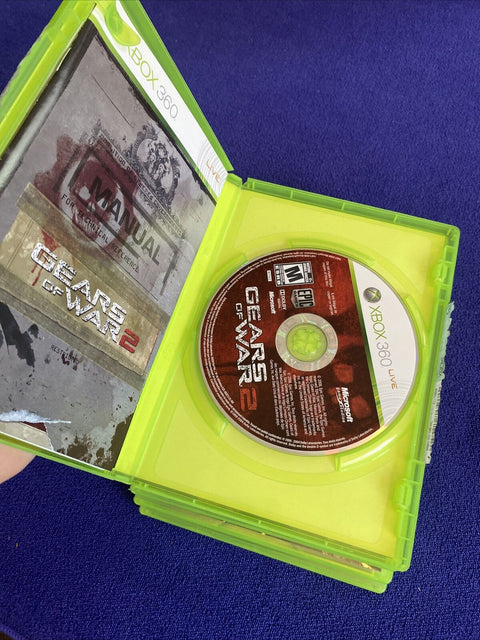 Gears Of War 2 Special Edition 3 + Judgement Bundle Lot (Xbox 360) Tested!