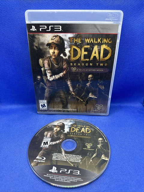 The Walking Dead Season Two (Sony PlayStation 3, 2014) PS3 Tested