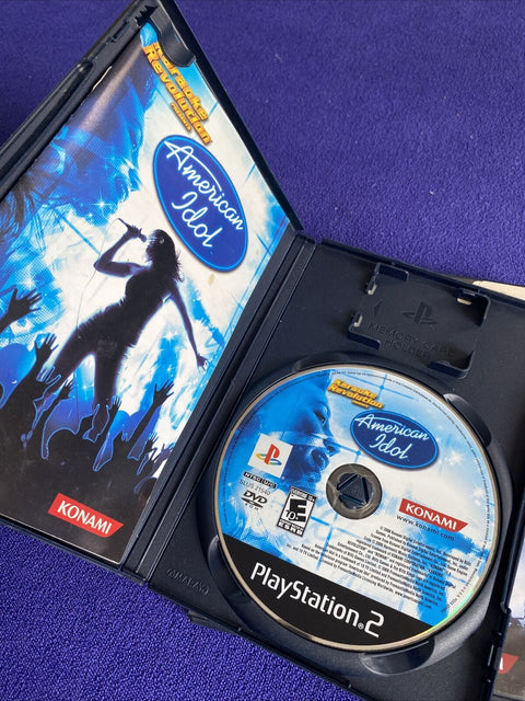 American Idol PS2 Game Lot - Karaoke Revolution, Encore - CIB Complete Tested!