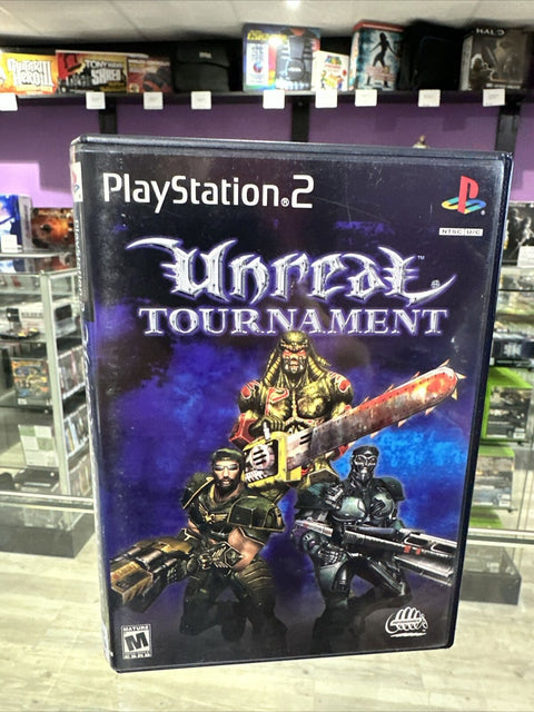 Unreal Tournament (Sony PlayStation 2, 2000) PS2 CIB Complete Tested!
