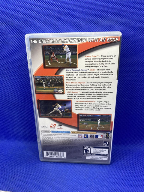 Major League Baseball 2K6 (Sony PSP, 2006) CIB Complete - Tested!