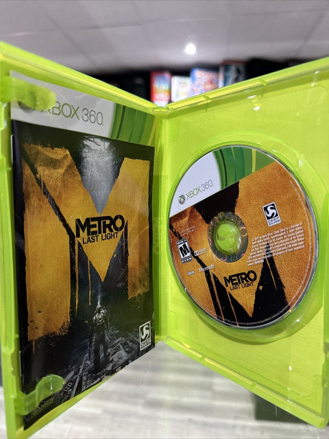 Metro: Last Light (Microsoft Xbox 360, 2013) Tested and Complete