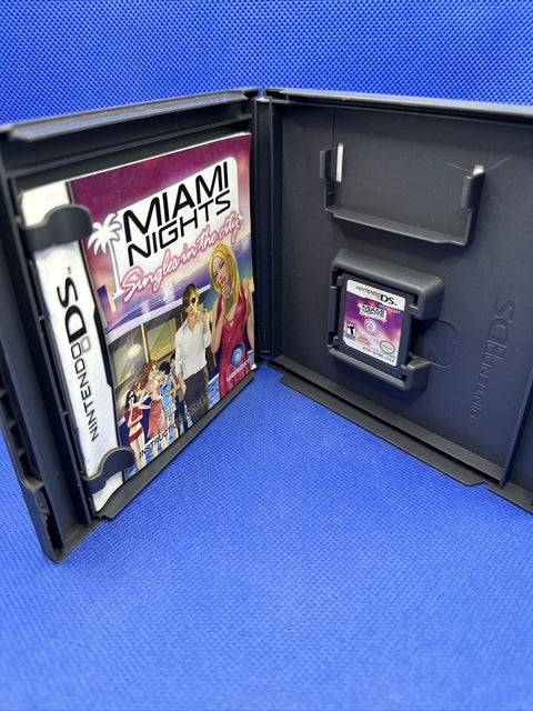 Miami Nights: Singles in the City (Nintendo DS, 2008) NDS CIB Complete Tested
