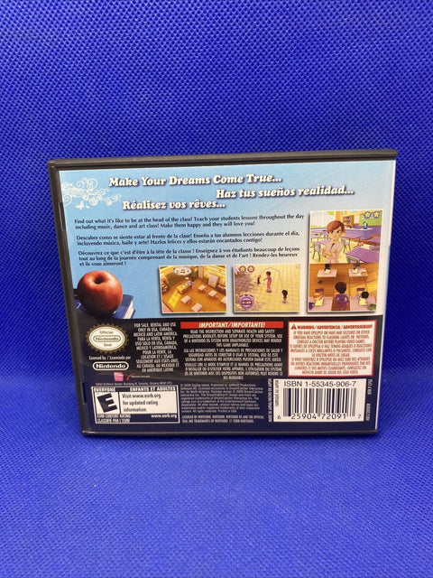 Dreamer Series: Teacher (Nintendo DS, 2009) CIB Complete - Tested!