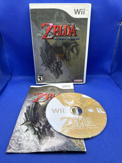 The Legend of Zelda: Twilight Princess (Nintendo Wii 2006) CIB Complete Tested