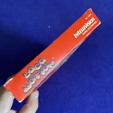 Loco-Motion (Intellivision, 1982) CIB Complete In Box w/ Overlays