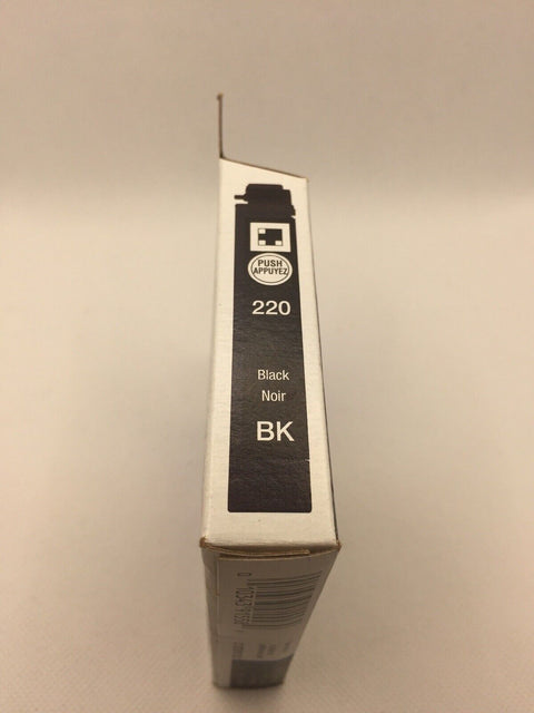 NEW Epson 220 (T220120-S) Durabrite Ultra Black Ink Cartridge - Genuine Sealed!