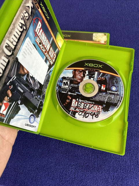 Rainbow Six 3, Black Arrow + Lockdown Original Xbox Lot Of 3 - Tested!