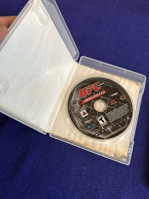 UFC Undisputed 2009 2010 PS3 Lot (Sony PlayStation 3) Tested!