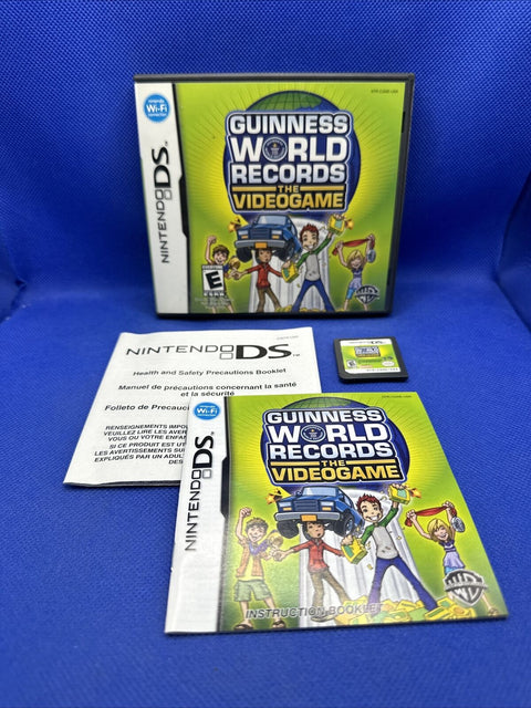 Guinness Book of World Records The Video Game (Nintendo DS) NDS Complete Tested