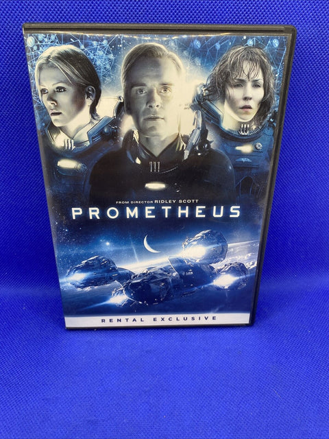 Prometheus - Rental Exclusive (DVD, 2012, Canadian) Ridley Scott - Tested!