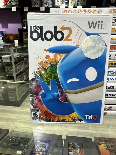 NEW! De Blob 2 (Nintendo Wii, 2011) Factory Sealed!