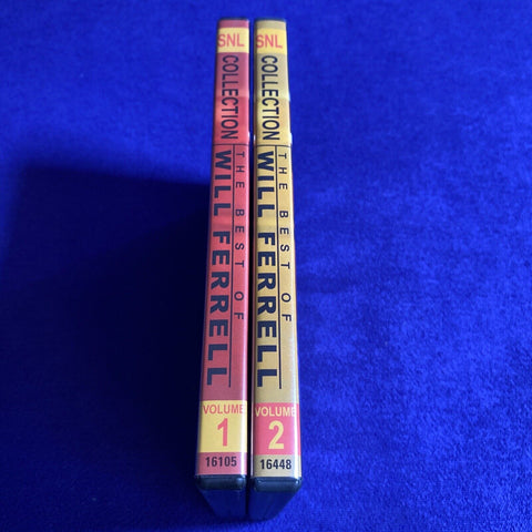 Saturday Night Live: The Best Of Will Ferrell Volume 1 + 2 Lot (DVD, 2003)