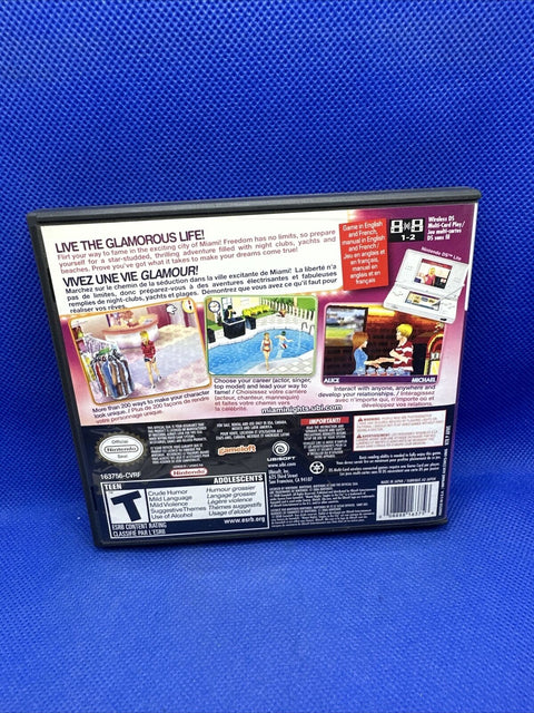 Miami Nights: Singles in the City (Nintendo DS, 2008) NDS CIB Complete Tested