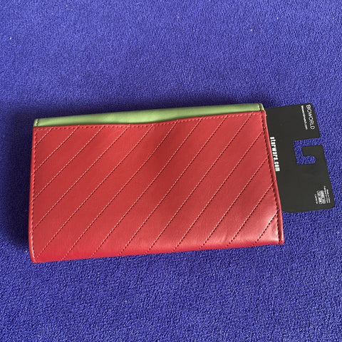 NEW! Star Wars Mandalrian Mandalore Boba Fett Faux Leather Purse Wallet + Chain