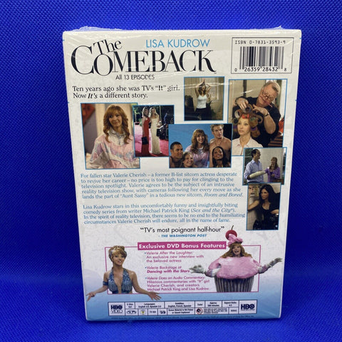 NEW! The Comeback (DVD, 2006, 2-Disc Set) First Season 1 Lisa Kudrow - Sealed!