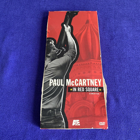 Paul McCartney In Red Square (DVD, 2005) Long Big Box - Tested!