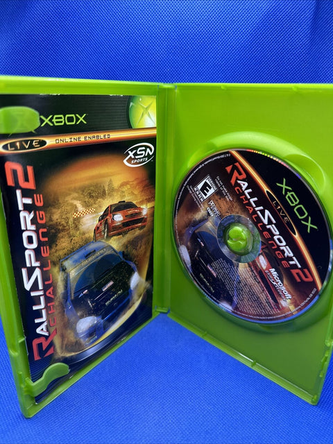RalliSport Challenge 1 + 2 Lot (Microsoft Original Xbox) Both Complete + Tested!