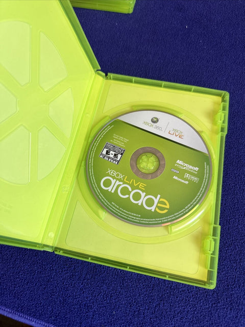 Xbox Live Arcade Lot Of 2 Game - Xbox 360 Unplugged + Compilation - Tested
