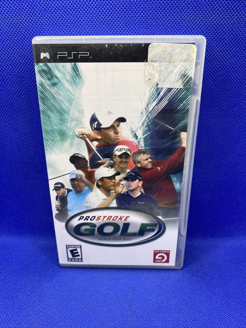 ProStroke Golf: World Tour 2007 (Sony PSP, 2007) CIB Complete - Tested!