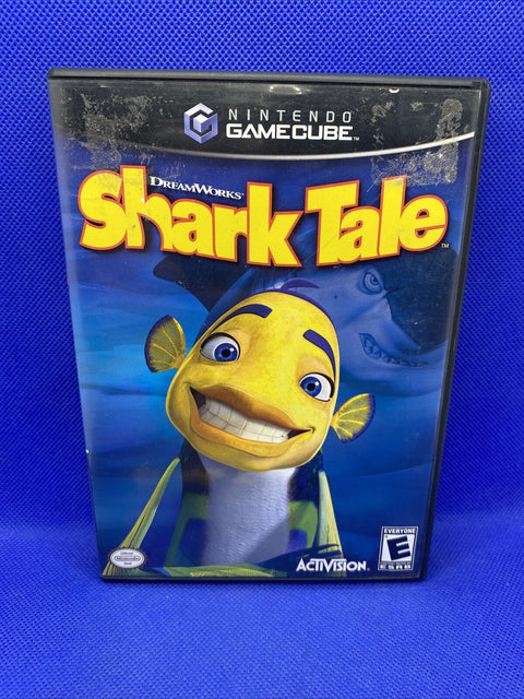 Shark Tale (Nintendo GameCube, 2004) CIB Complete - Replacement Case - Tested!