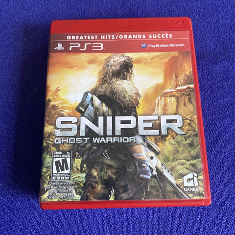 Sniper Ghost Warrior 1 And. 2 Lot PS3 (PlayStation 3) Complete Tested!