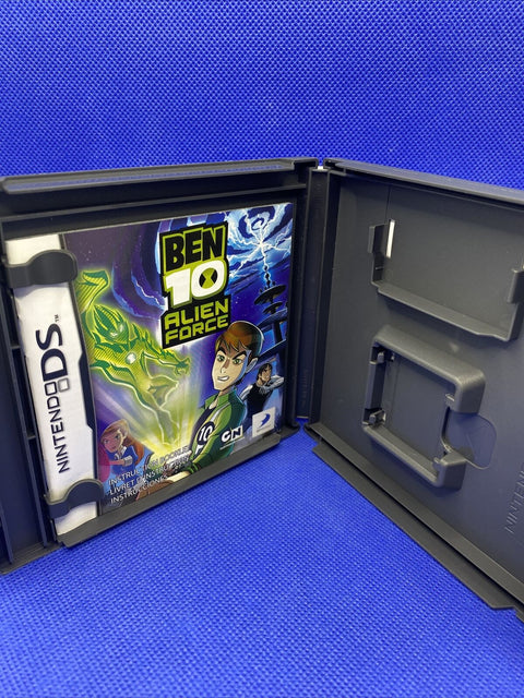 *NO GAME* Ben 10: Alien Force (Nintendo DS, 2008) Case + Manual Only!