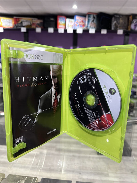 Hitman: Blood Money (Microsoft Xbox 360, 2006) Complete Tested!