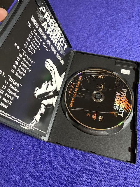 Project Arms DVD Lot - The Man at the Helm, Eyes of Flame - Region 1 Anime