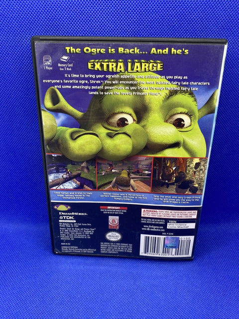 Shrek: Extra Large (Nintendo GameCube, 2002) Tested!