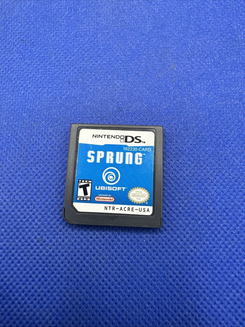Sprung (Nintendo DS, 2005) CIB Complete Tested!