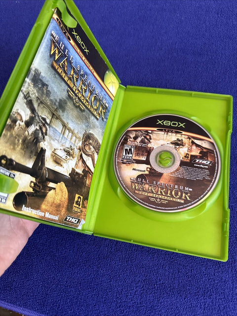 Full Spectrum Warrior + Ten Hammers Lot (Microsoft Original Xbox) Complete