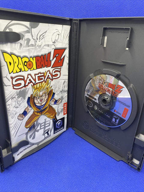 Dragon Ball Z: Sagas (Nintendo GameCube, 2005) CIB Complete - Tested!