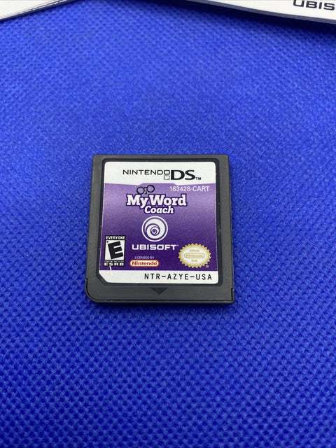 My Word Coach (Nintendo DS, 2007) CIB Complete, Tested, Working!
