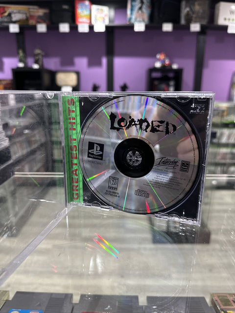 Loaded (Sony PlayStation 1, 1996) PS1 No Manual - Tested!