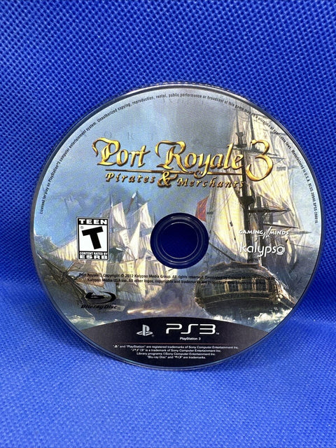 Port Royale 3 Pirates and Merchants (PlayStation 3 PS3) CIB Complete - Tested!