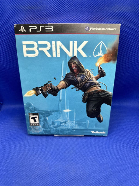 NEW! Brink (Sony PlayStation 3, 2011) PS3 w/ Cover Sleeve - Factory Sealed!