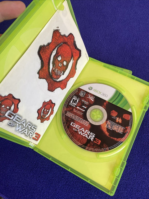 Gears Of War 2 Special Edition 3 + Judgement Bundle Lot (Xbox 360) Tested!