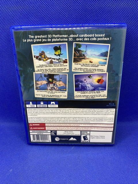 Unbox: Newbie's Adventure (Sony PlayStation 4, 2017) PS4 Tested!