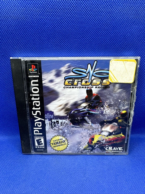 Sno-Cross Championship Racing (Sony PlayStation 1, 2000) PS1 Complete Tested