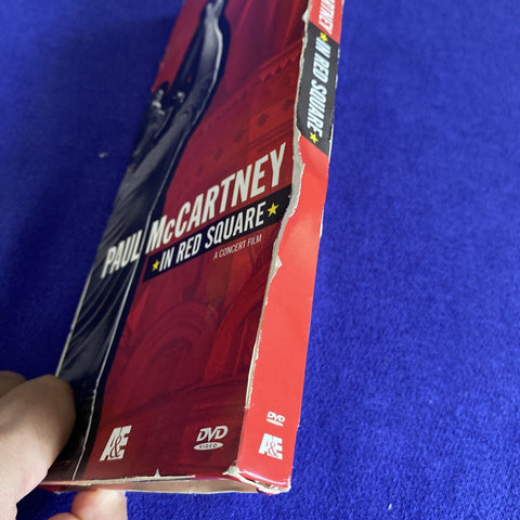 Paul McCartney In Red Square (DVD, 2005) Long Big Box - Tested!