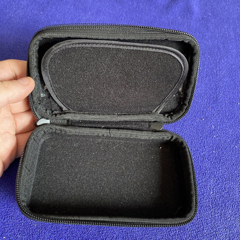 Blue Hard Case Protective Carry Bag Pouch For Nintendo 3DS w/ Zipper - Horico