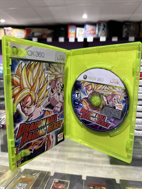Dragon Ball: Raging Blast (Microsoft Xbox 360, 2009) Complete Tested!