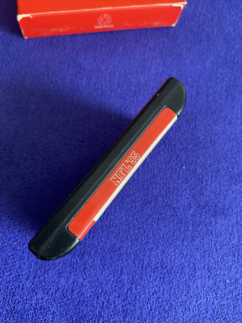 NFL '95 (Sega Genesis, 1994) Cardboard - No Manual - Tested!