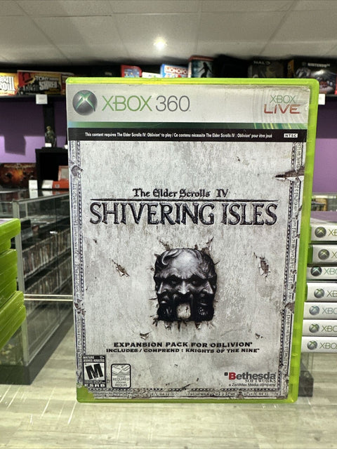 The Elder Scrolls IV: Shivering Isles (Microsoft Xbox 360) Tested With Map