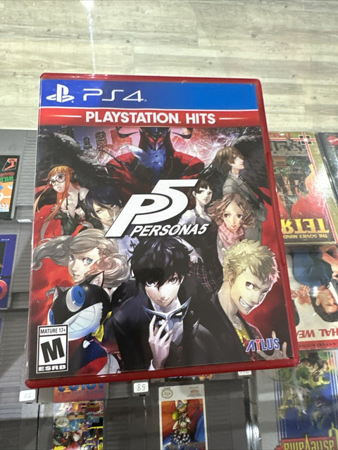Persona 5 (PlayStation 4, 2017) PS4 - Tested!