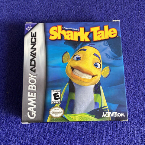 Shark Tale (Nintendo Game Boy Advance) GBA CIB Complete Tested w/ Box Protector