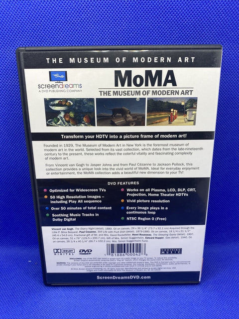 Screen Dreams: MoMA - 50 Masterworks from the Collection (DVD, 2011)