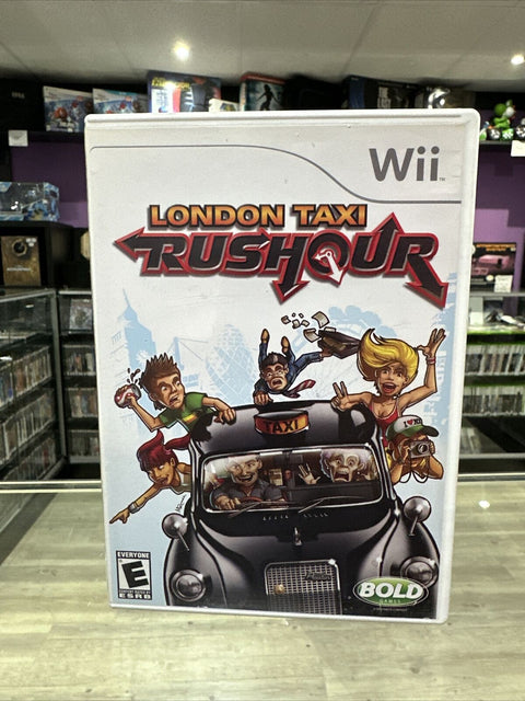 London Taxi: Rush Hour (Nintendo Wii, 2008) CIB Complete Tested!