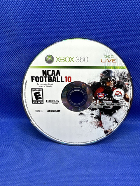 NCAA Football 10 (Microsoft Xbox 360, 2009) CIB Complete - Tested!
